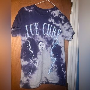 Ice Cube lighting blue tshirt UNISEX